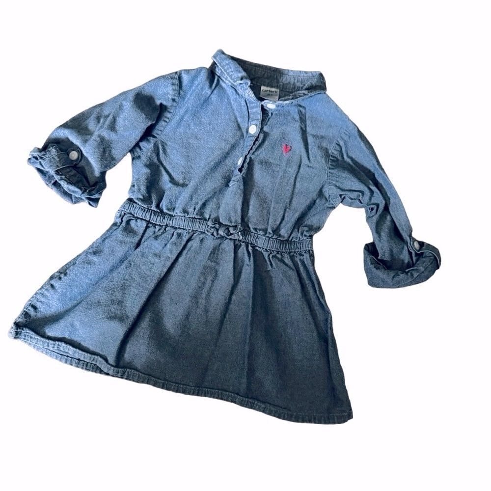 Carter’s Blue Denim Dress. Size 2T